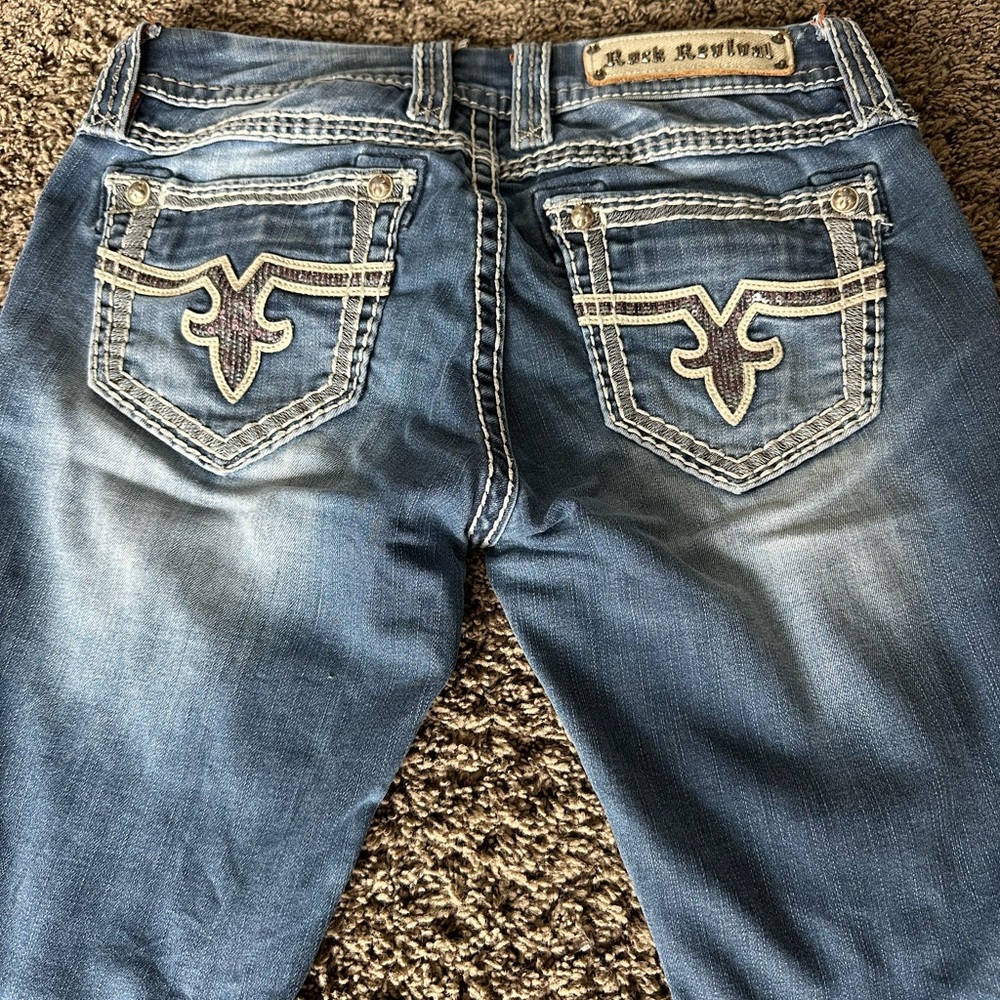 Rock revivals size 28 length 31 Jacklyn boot cut in good condition
